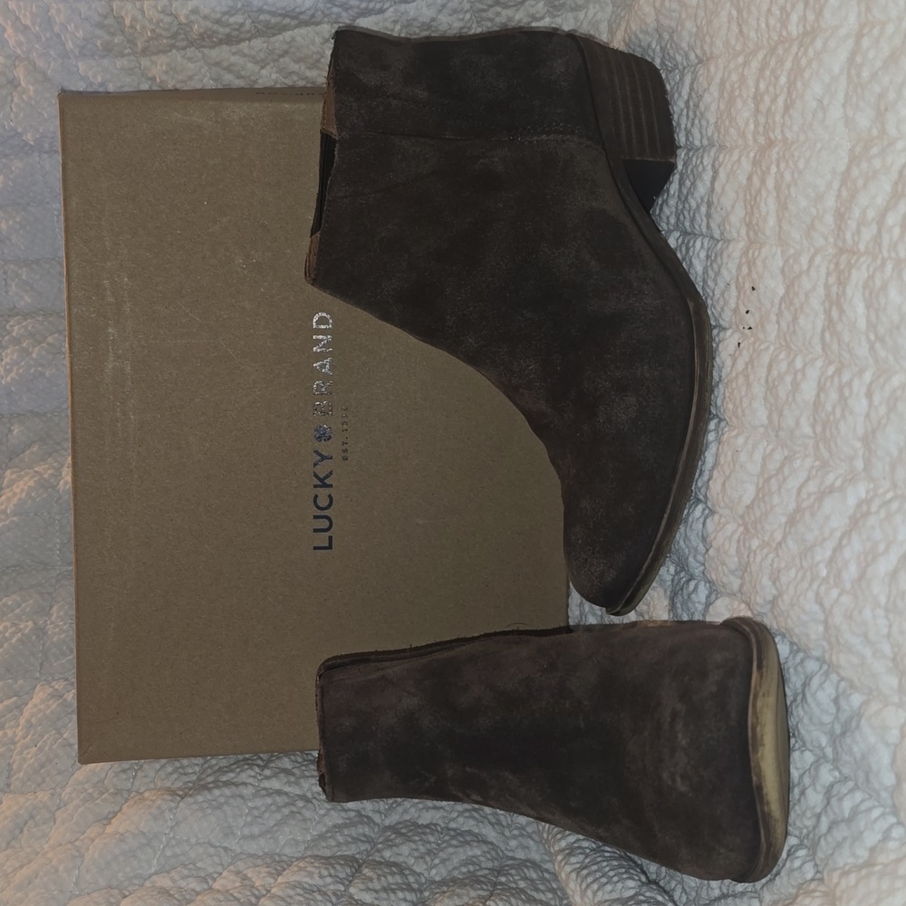 Lucky Brand Brolley Leather Booties